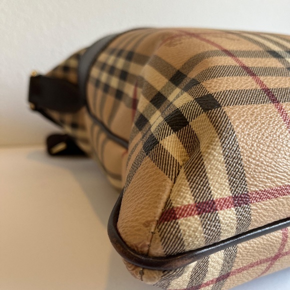 BURBERRY Authentic Coated Canvas Crossbody Bag - Picture 10 of 14